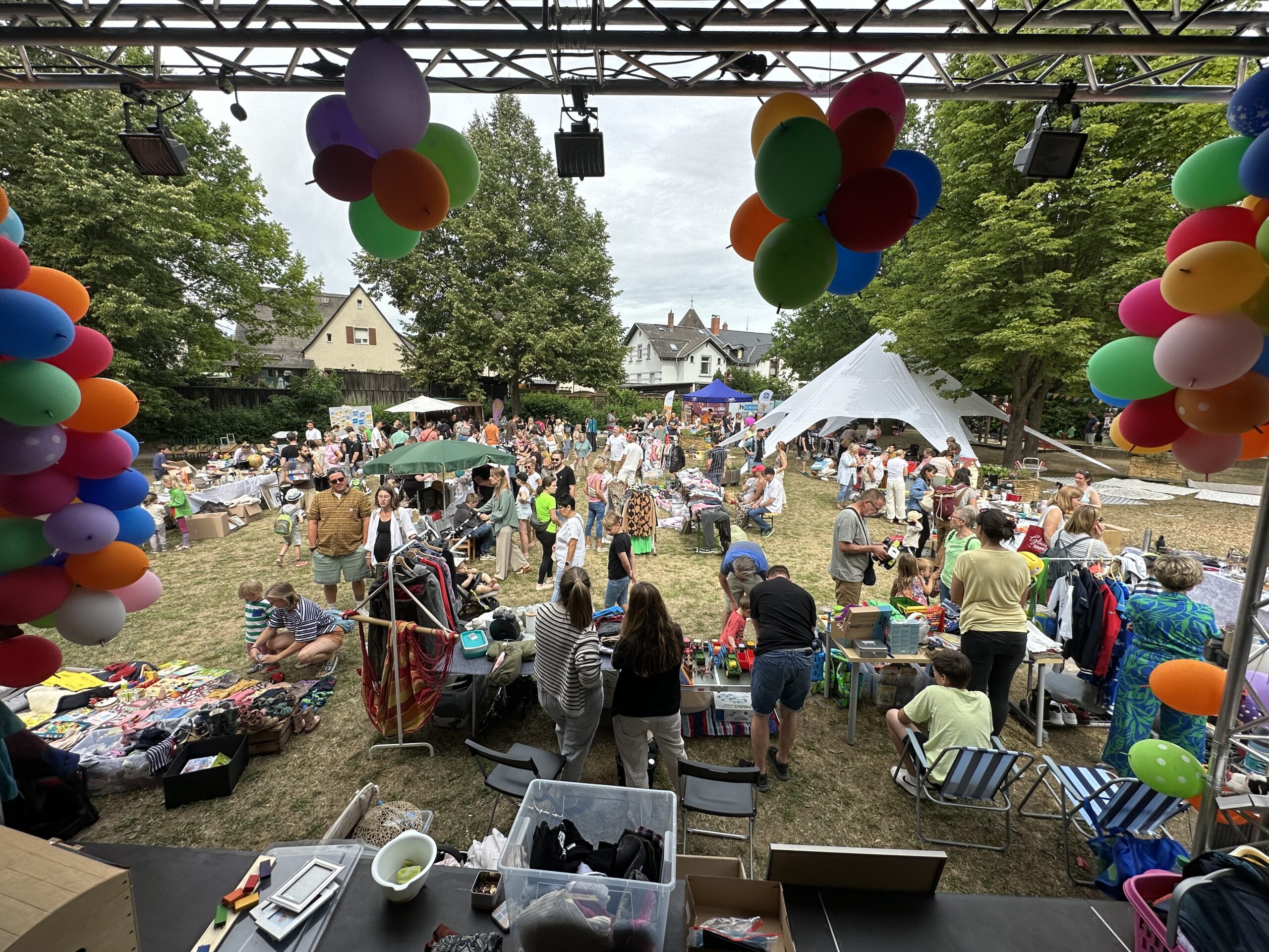 Flohmarkt aus Bühnensicht